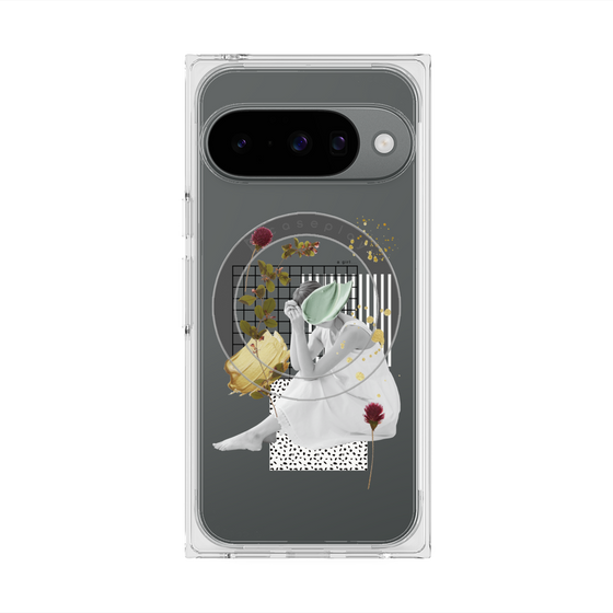 Premium Square Case with Pixelsnap［ The garden where fairies live ］