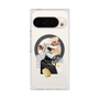 Premium Square Case with Pixelsnap［ Artistic Fall in Beige ］