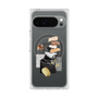Premium Square Case with Pixelsnap［ Artistic Fall in Beige ］