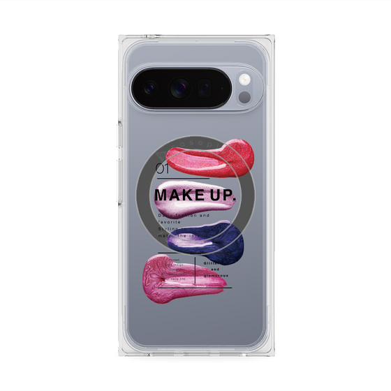 Premium Square Case with Pixelsnap［ Point-B ］