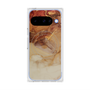 Premium Square Case with Pixelsnap［ Marble Brown ］