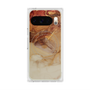 Premium Square Case with Pixelsnap［ Marble Brown ］