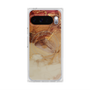 Premium Square Case with Pixelsnap［ Marble Brown ］