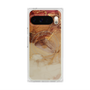 Premium Square Case with Pixelsnap［ Marble Brown ］