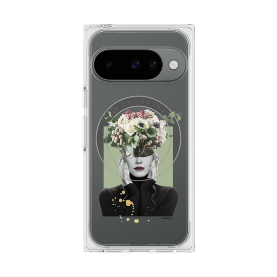 Premium Square Case with Pixelsnap［ imagination. ］