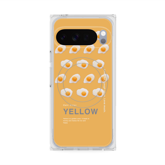 Premium Square Case with Pixelsnap［ YELLOW-Egg ］