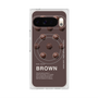 Premium Square Case with Pixelsnap［ BROWN-Chocolate ］
