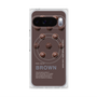 Premium Square Case with Pixelsnap［ BROWN-Chocolate ］