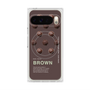 Premium Square Case with Pixelsnap［ BROWN-Chocolate ］