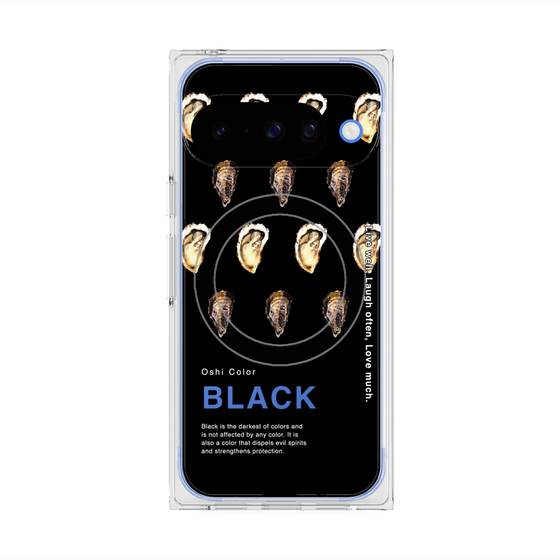 Premium Square Case with Pixelsnap［ BLACK-Oyster ］