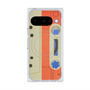 Premium Square Case with Pixelsnap［ RETORO CASSETTE TAPE - Opacity White ］