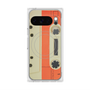 Premium Square Case with Pixelsnap［ RETORO CASSETTE TAPE - Opacity White ］