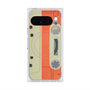 Premium Square Case with Pixelsnap［ RETORO CASSETTE TAPE - Opacity White ］