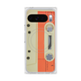 Premium Square Case with Pixelsnap［ RETORO CASSETTE TAPE - Opacity White ］