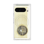 Premium Square Case with Pixelsnap［ RETORO RADIO - White ］