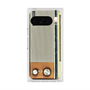 Premium Square Case with Pixelsnap［ RETORO RADIO - Orange ］