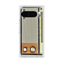 Premium Square Case with Pixelsnap［ RETORO RADIO - Orange ］