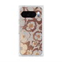 Premium Square Case with Pixelsnap［ y2k(Year2000) - Flower - Pink Beige ］
