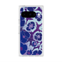 Premium Square Case with Pixelsnap［ y2k(Year2000) - Flower - Rich Purple ］