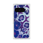 Premium Square Case with Pixelsnap［ y2k(Year2000) - Flower - Rich Purple ］