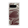 Premium Square Case with Pixelsnap［ y2k(Year2000) - Heart - Chocolate Mint ］
