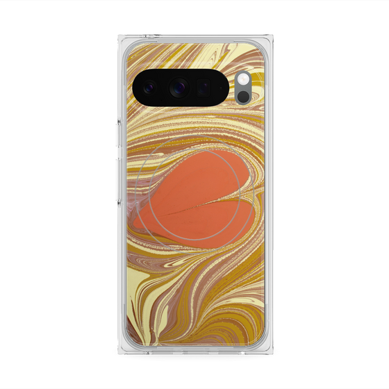 Premium Square Case with Pixelsnap［ y2k(Year2000) - Heart - Mixed Green ］