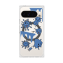 Premium Square Case with Pixelsnap［ PAINTING SMILE Blue ］