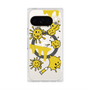 Premium Square Case with Pixelsnap［ PAINTING SMILE Yellow ］