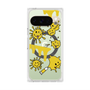 Premium Square Case with Pixelsnap［ PAINTING SMILE Yellow ］