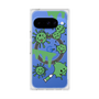 Premium Square Case with Pixelsnap［ PAINTING SMILE Green ］