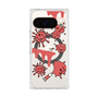 Premium Square Case with Pixelsnap［ PAINTING SMILE Red ］