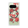Premium Square Case with Pixelsnap［ PAINTING SMILE Red ］