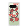 Premium Square Case with Pixelsnap［ PAINTING SMILE Red ］