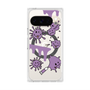Premium Square Case with Pixelsnap［ PAINTING SMILE Purple ］