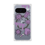Premium Square Case with Pixelsnap［ PAINTING SMILE Purple ］