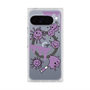 Premium Square Case with Pixelsnap［ PAINTING SMILE Purple ］