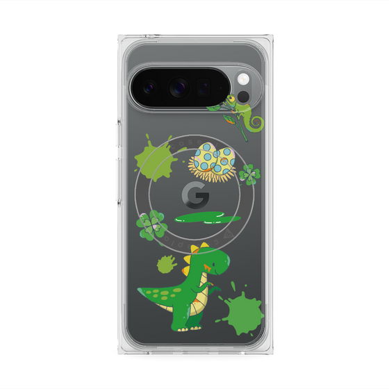 Premium Square Case with Pixelsnap［ DRAWING PAPER Green ］