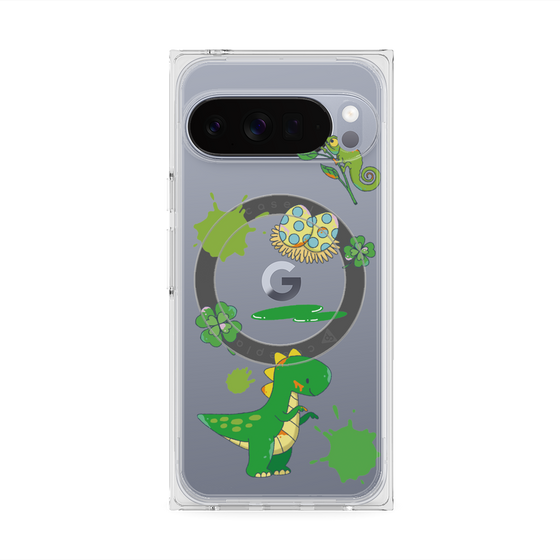 Premium Square Case with Pixelsnap［ DRAWING PAPER Green ］