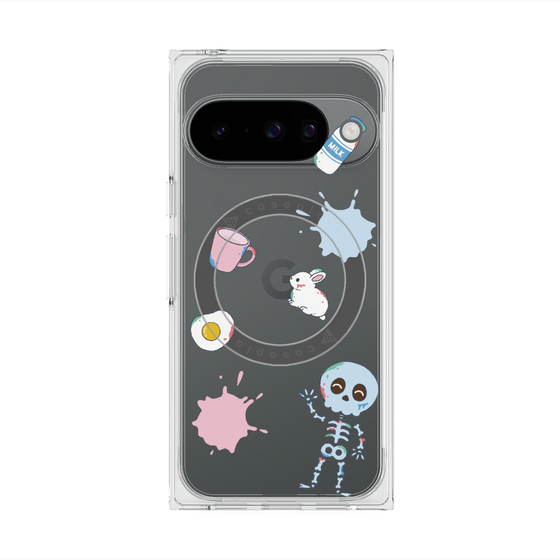 Premium Square Case with Pixelsnap［ DRAWING PAPER White ］