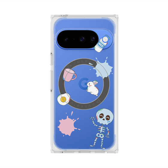 Premium Square Case with Pixelsnap［ DRAWING PAPER White ］