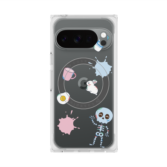 Premium Square Case with Pixelsnap［ DRAWING PAPER White ］