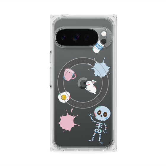 Premium Square Case with Pixelsnap［ DRAWING PAPER White ］