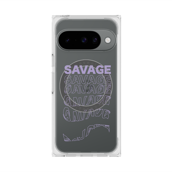 Premium Square Case with Pixelsnap［ SAVAGE Purple ］