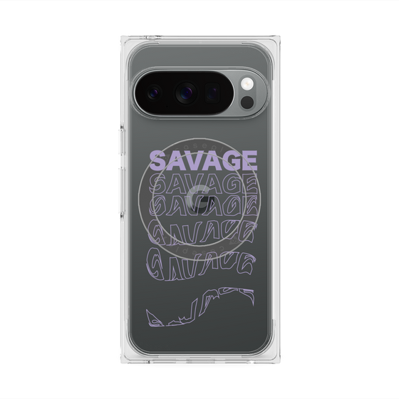 Premium Square Case with Pixelsnap［ SAVAGE Purple ］