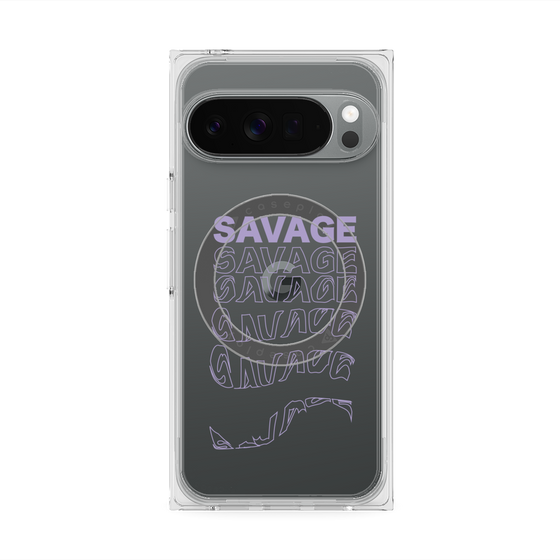 Premium Square Case with Pixelsnap［ SAVAGE Purple ］