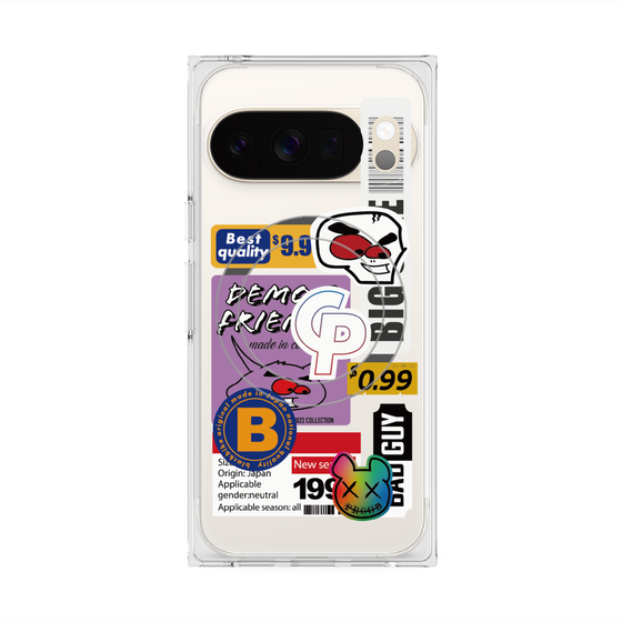 Premium Square Case with Pixelsnap［ Demon Friends Sticker .2 ］