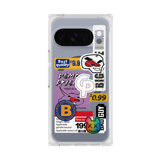 Premium Square Case with Pixelsnap［ Demon Friends Sticker .2 ］