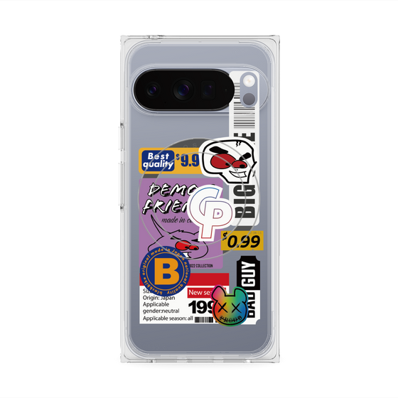 Premium Square Case with Pixelsnap［ Demon Friends Sticker .2 ］
