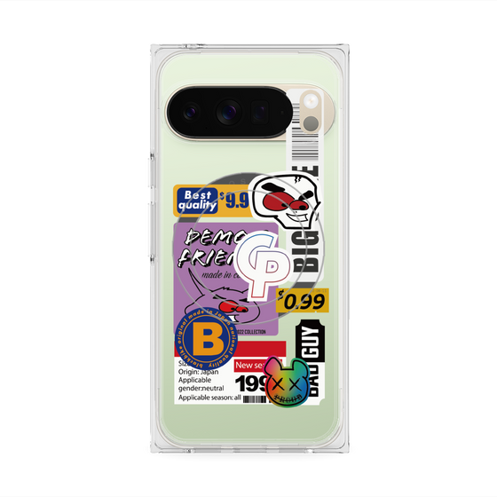 Premium Square Case with Pixelsnap［ Demon Friends Sticker .2 ］