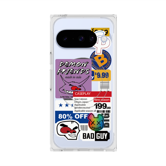 Premium Square Case with Pixelsnap［ Demon Friends Sticker .3 ］